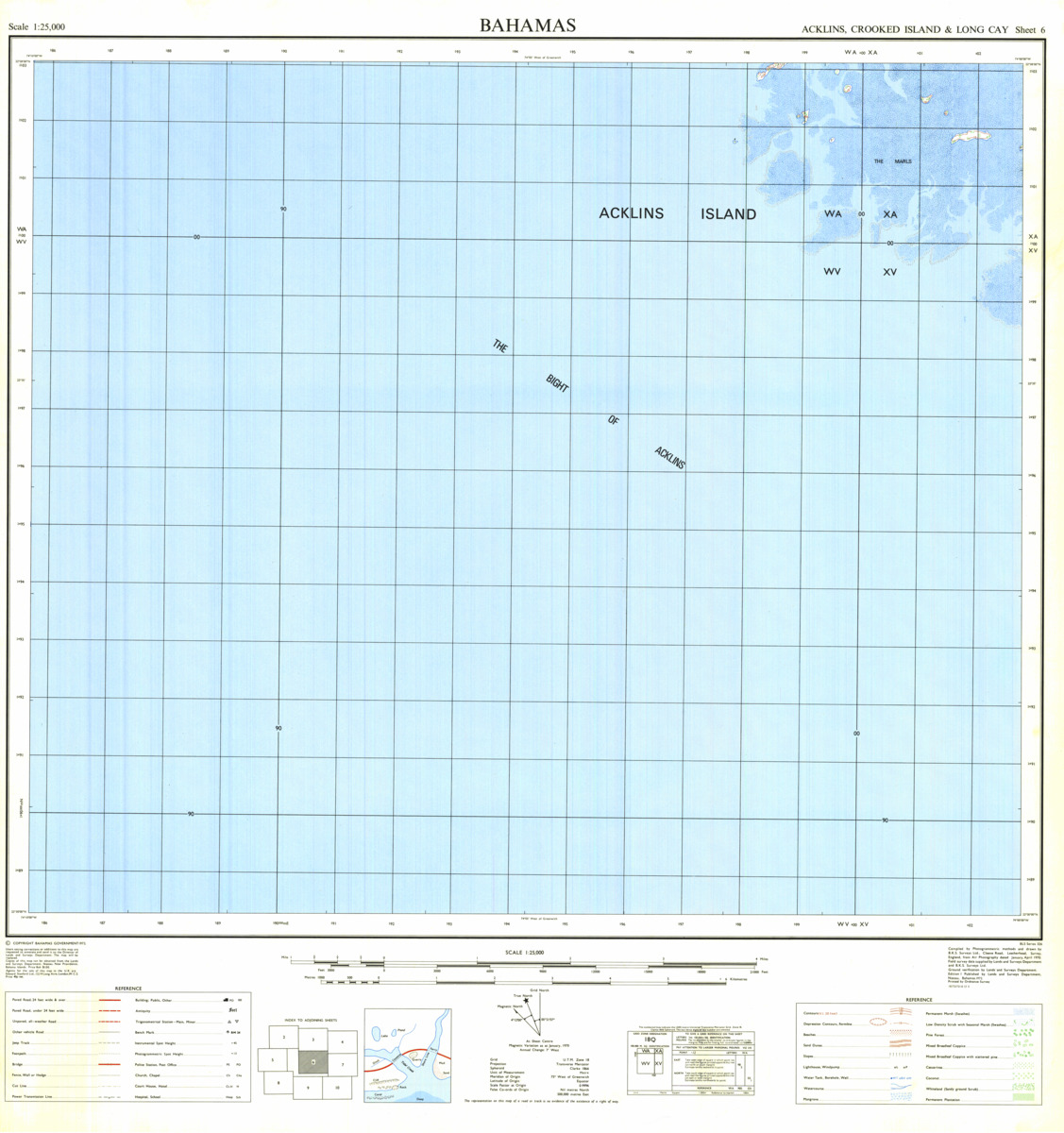 (image for) Bahamas - Acklins, Crooked Island & Long Cay #6 - Click Image to Close