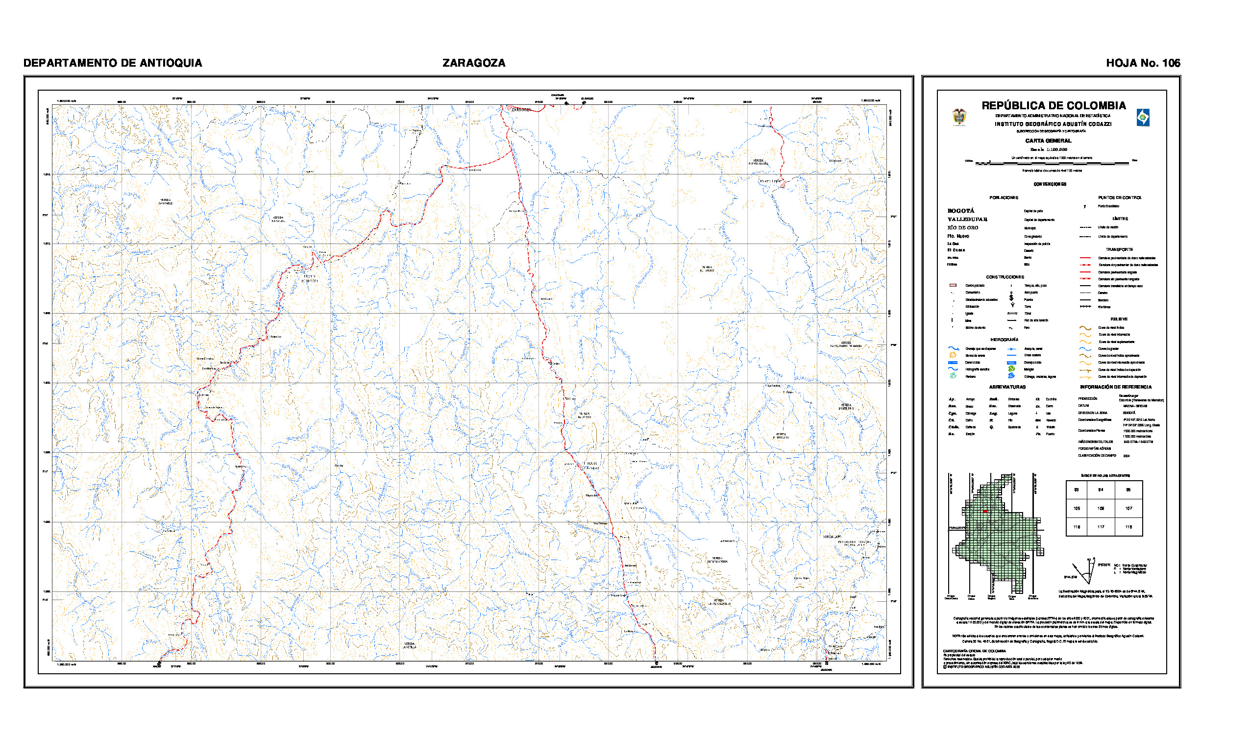 (image for) Colombia #PL-106 - Click Image to Close