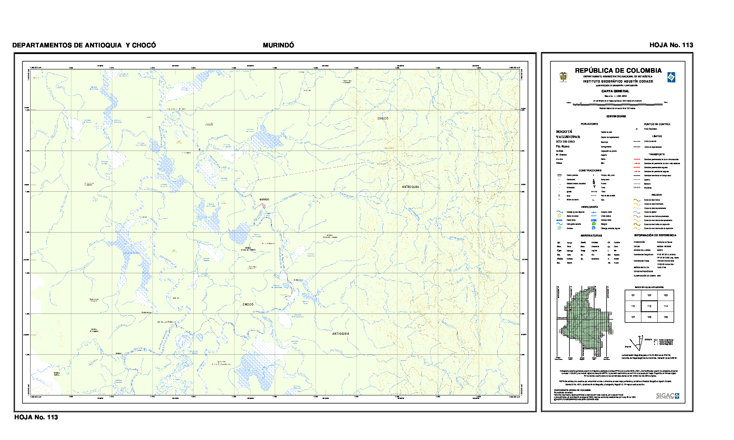 (image for) Colombia #PL-113 - Click Image to Close