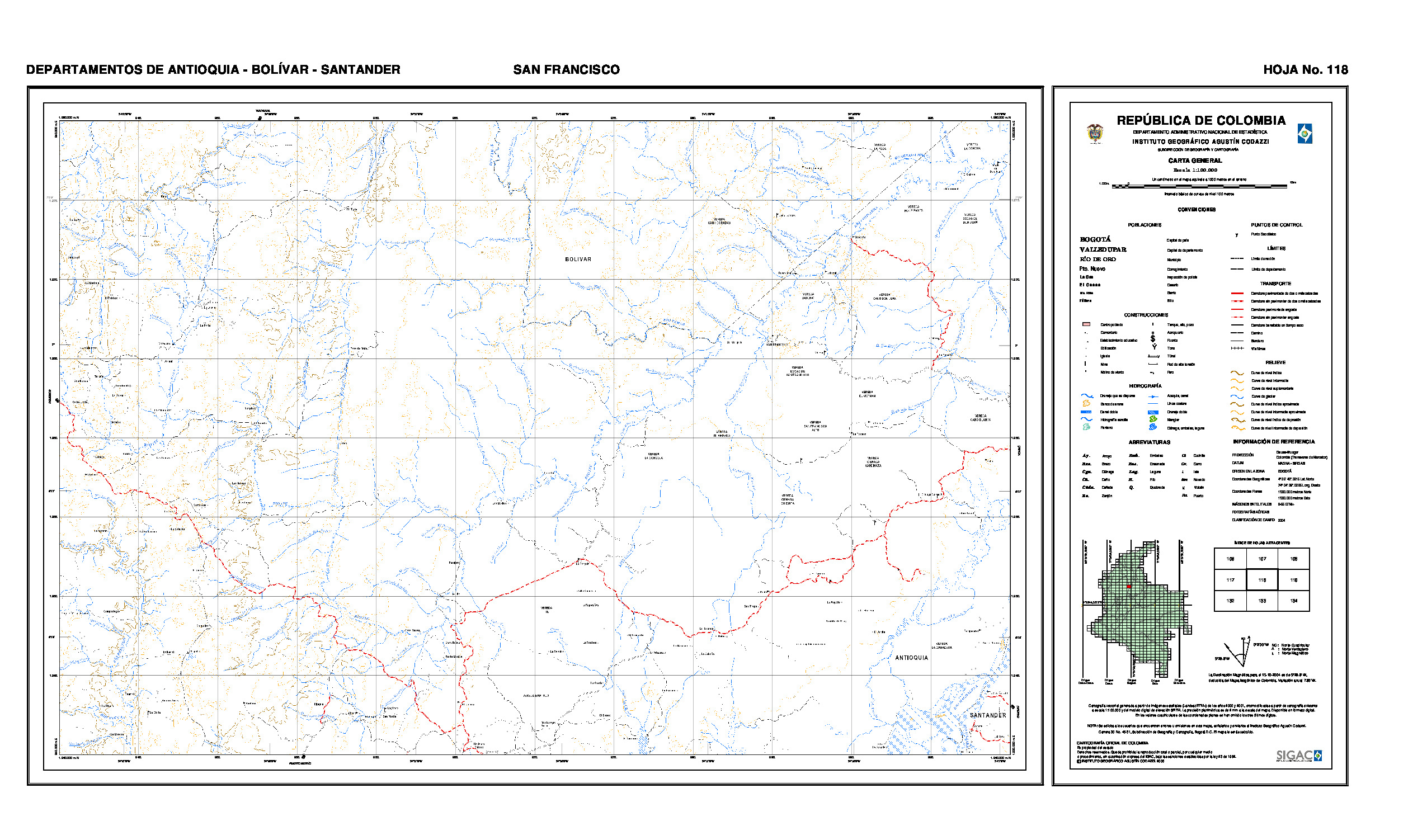 (image for) Colombia #PL-118 - Click Image to Close