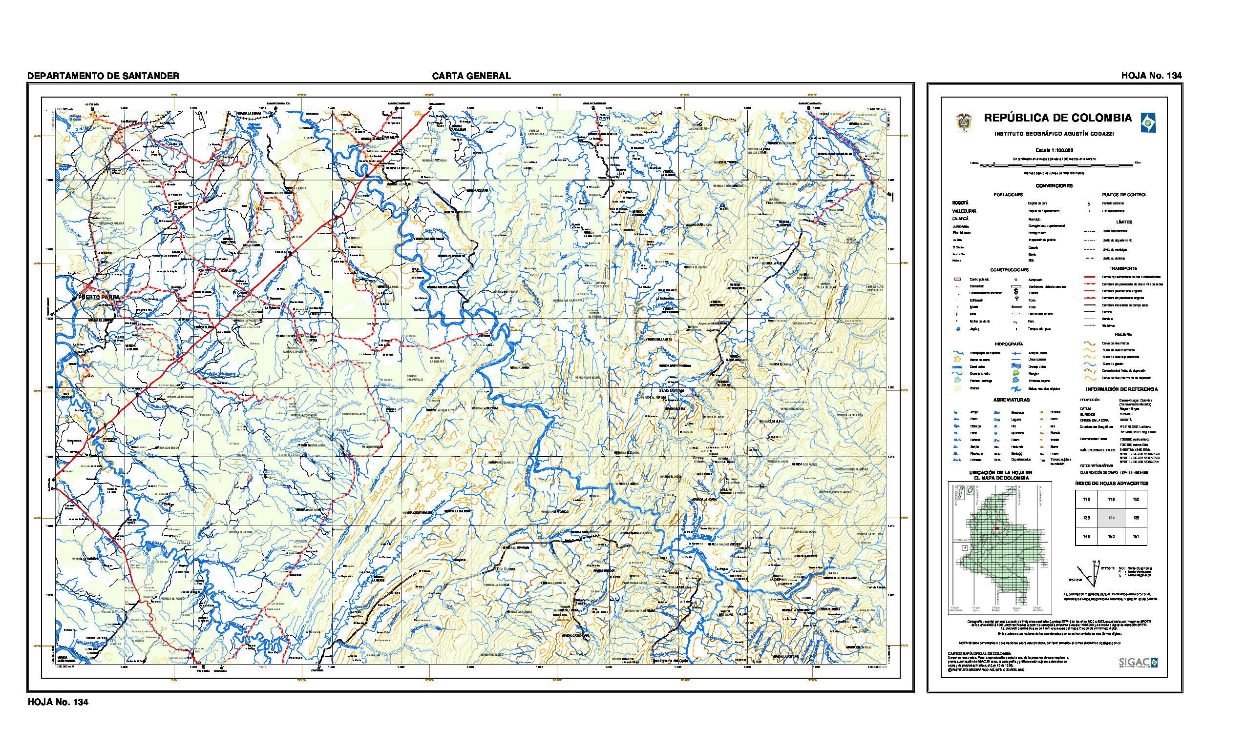 (image for) Colombia #PL-134 - Click Image to Close