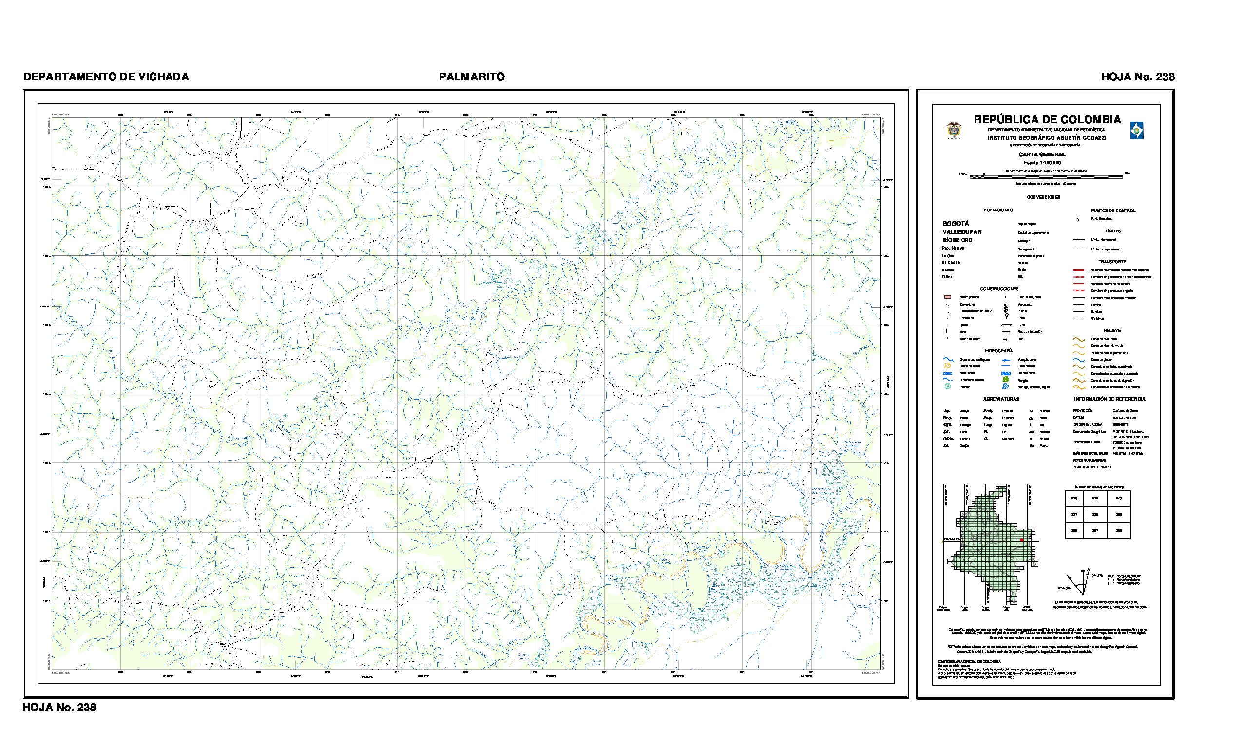 (image for) Colombia #PL-238 - Click Image to Close