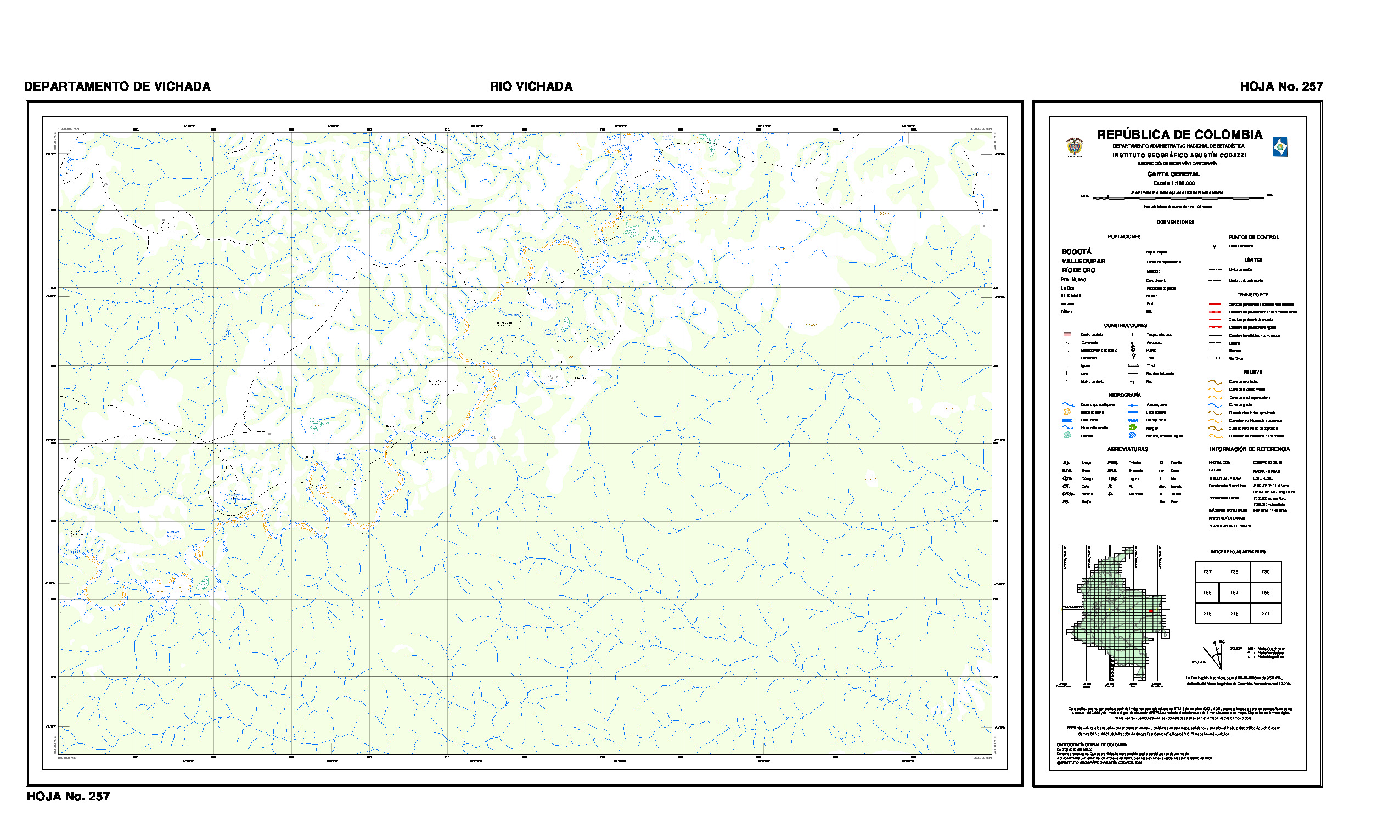 (image for) Colombia #PL-257 - Click Image to Close