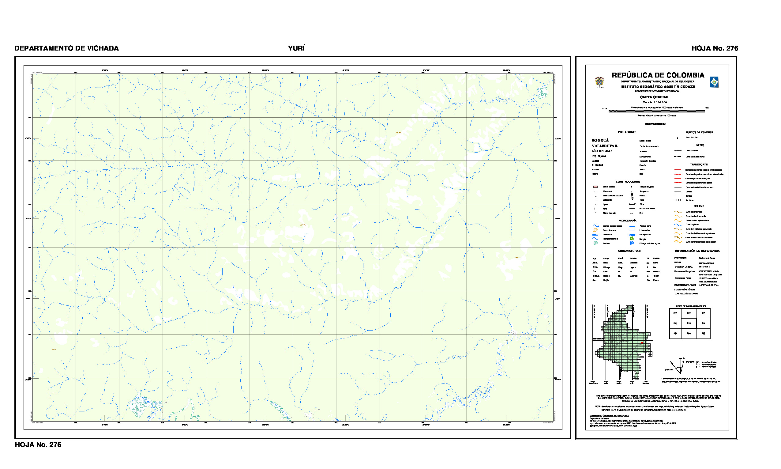 (image for) Colombia #PL-276 - Click Image to Close