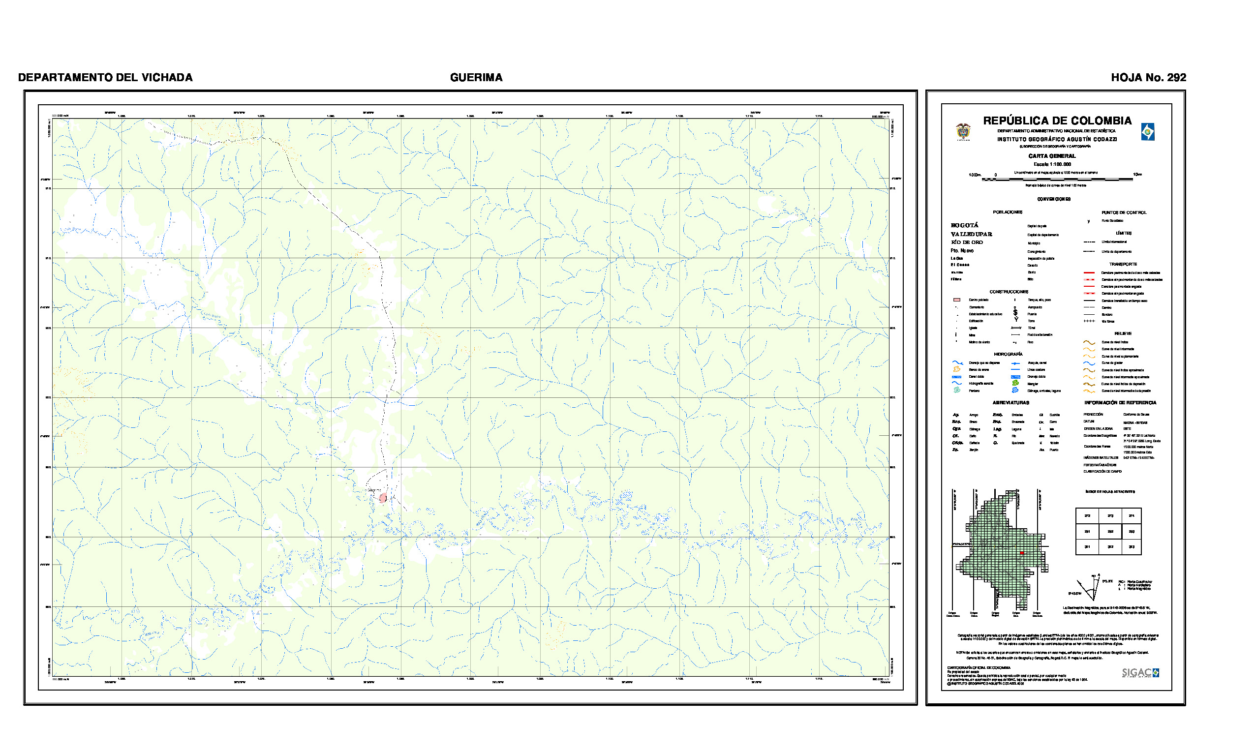 (image for) Colombia #PL-292 - Click Image to Close