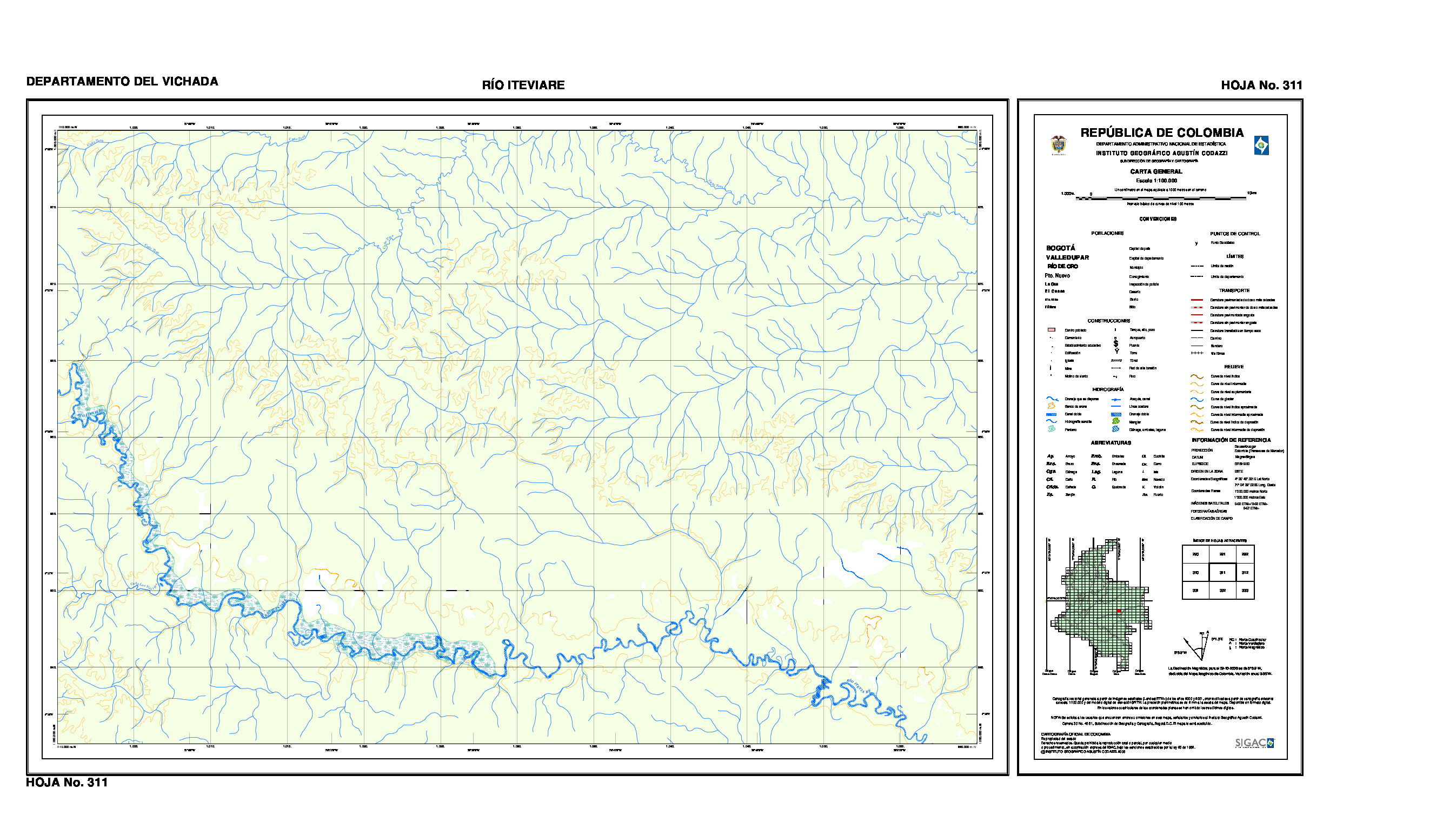 (image for) Colombia #PL-311 - Click Image to Close