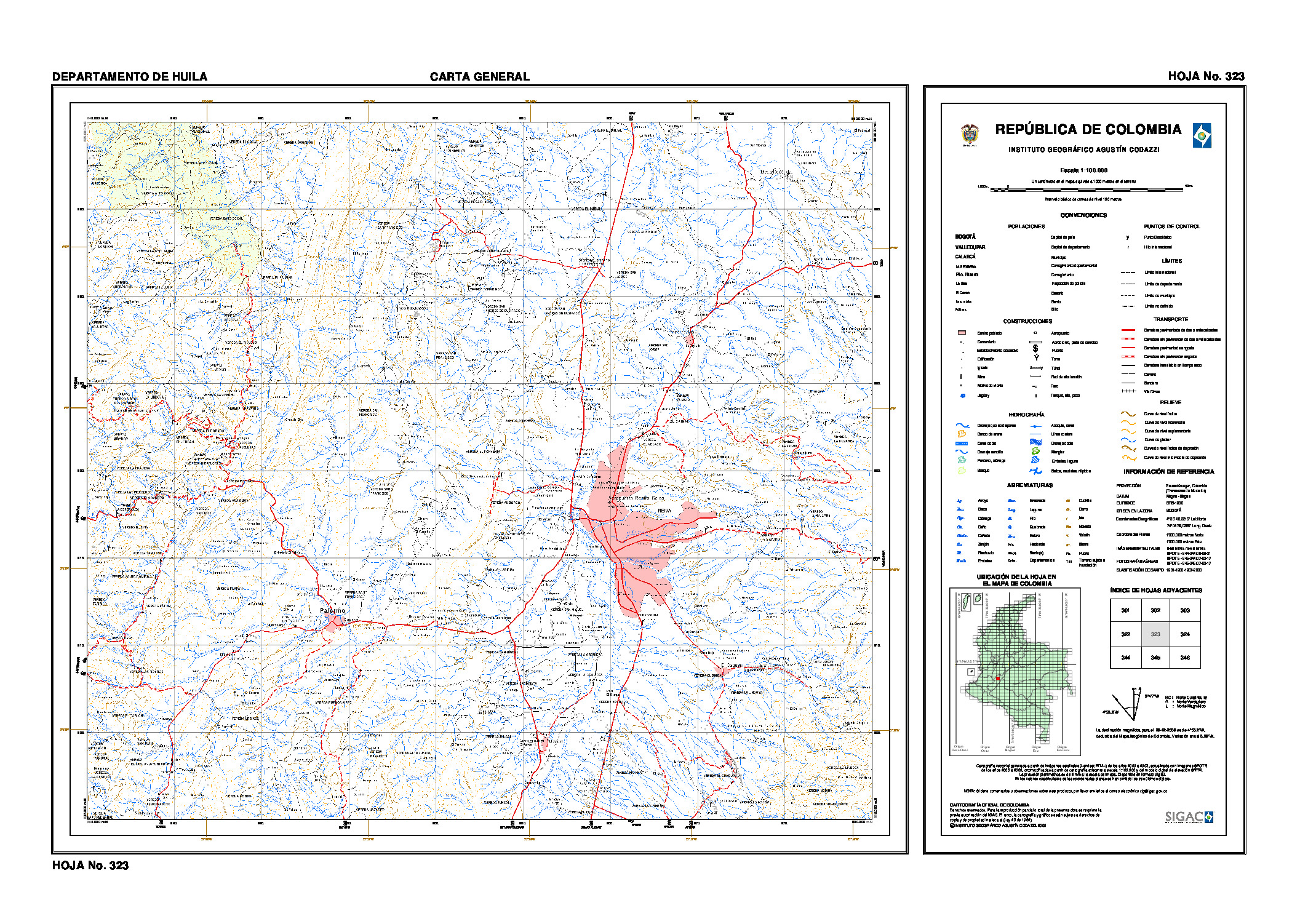 (image for) Colombia #PL-323 - Click Image to Close