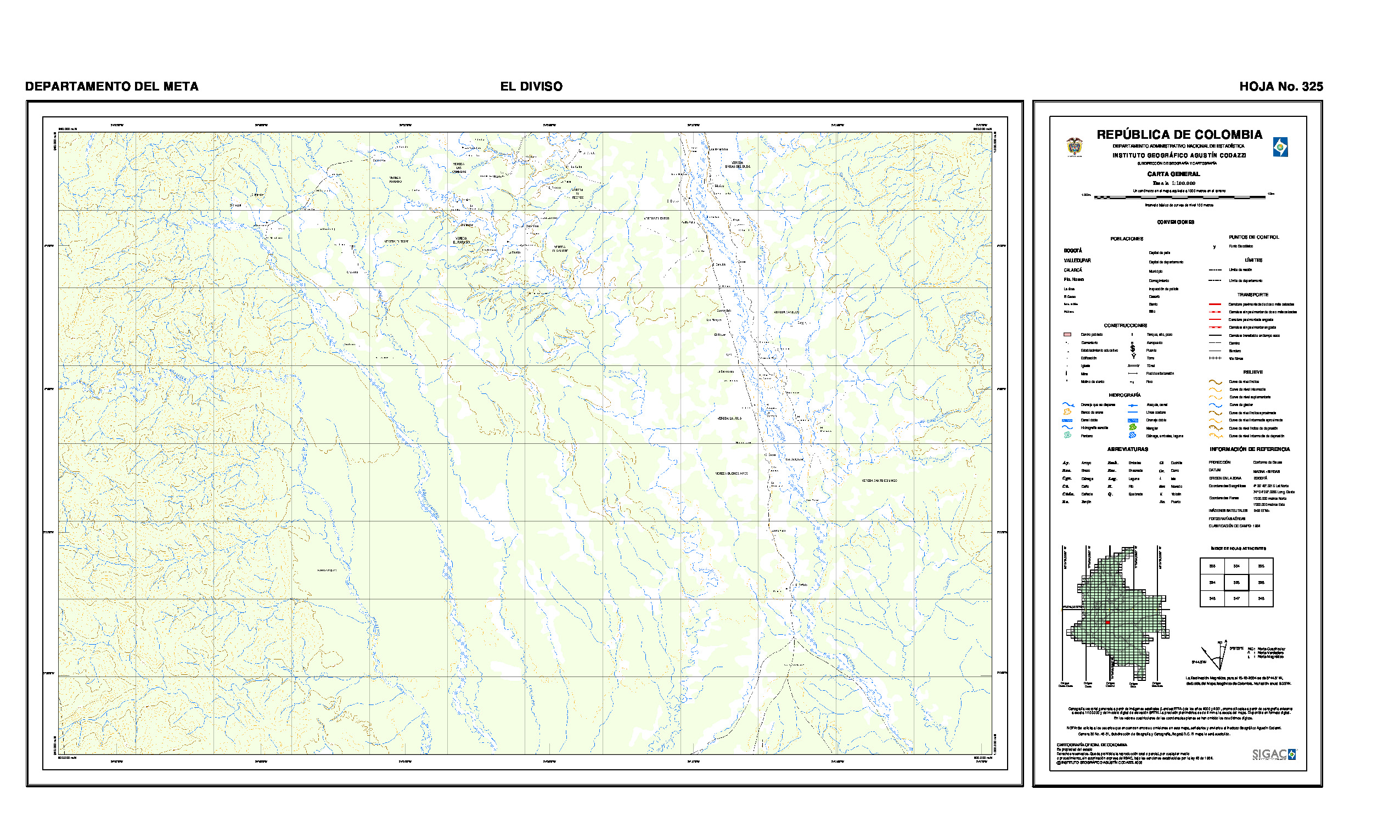 (image for) Colombia #PL-325 - Click Image to Close