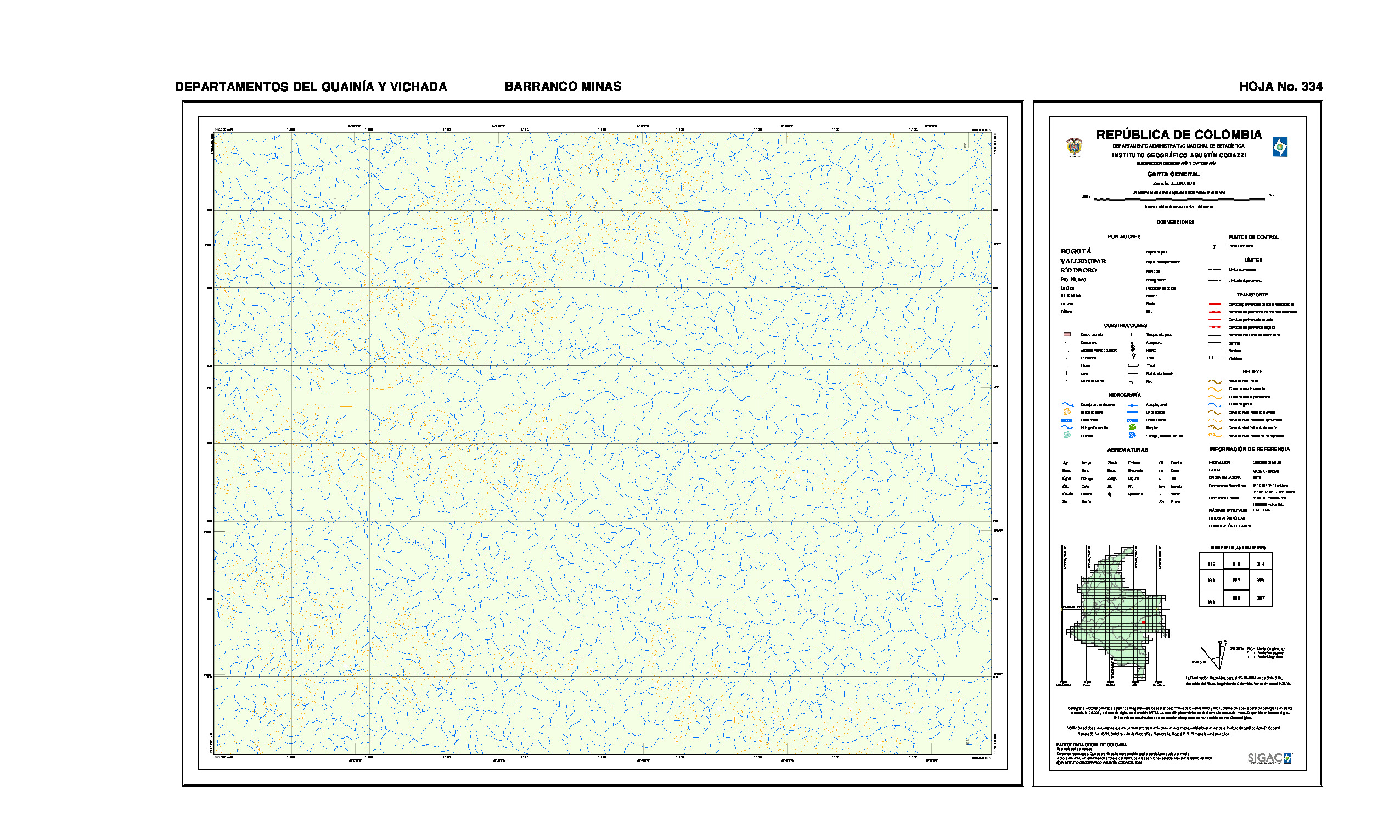 (image for) Colombia #PL-334 - Click Image to Close