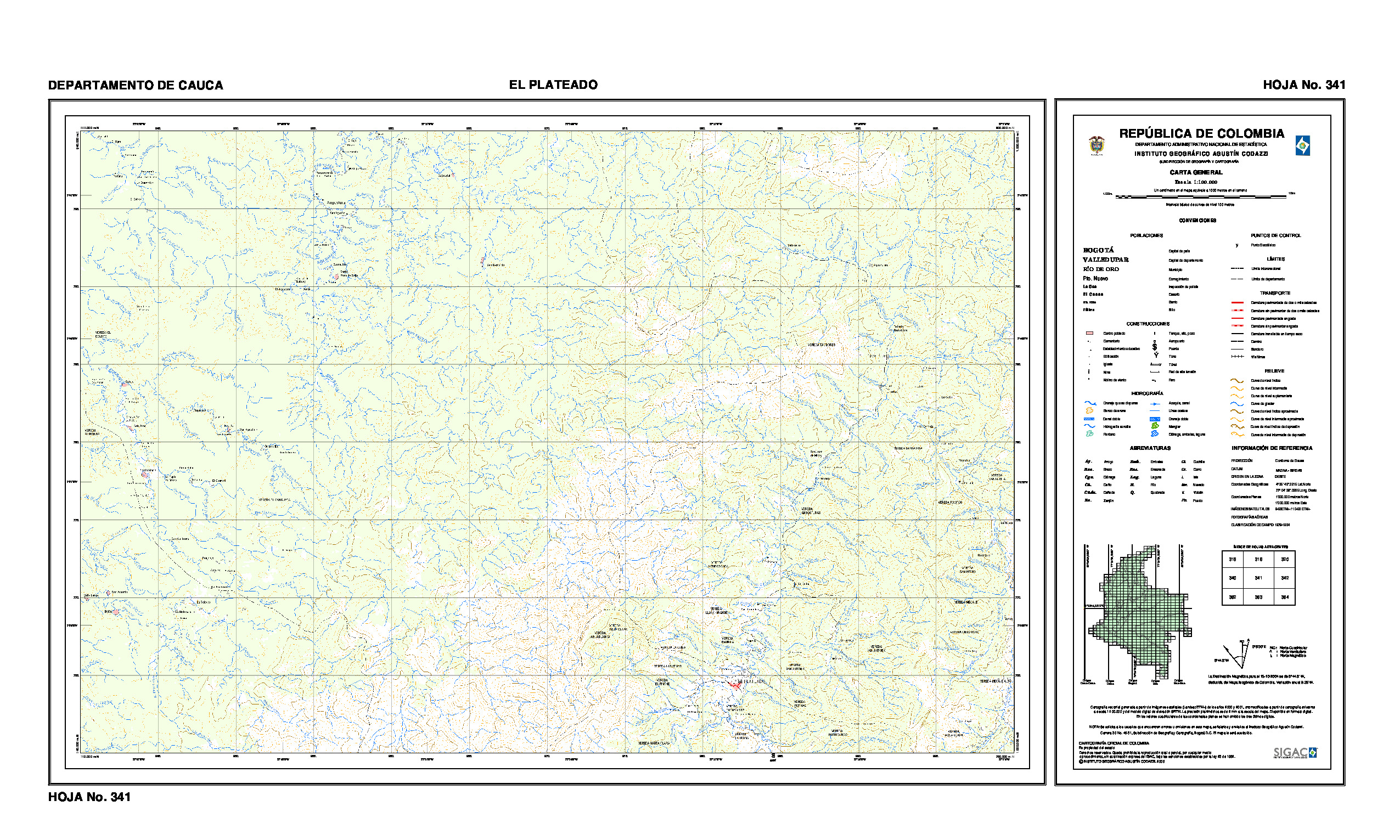 (image for) Colombia #PL-341 - Click Image to Close