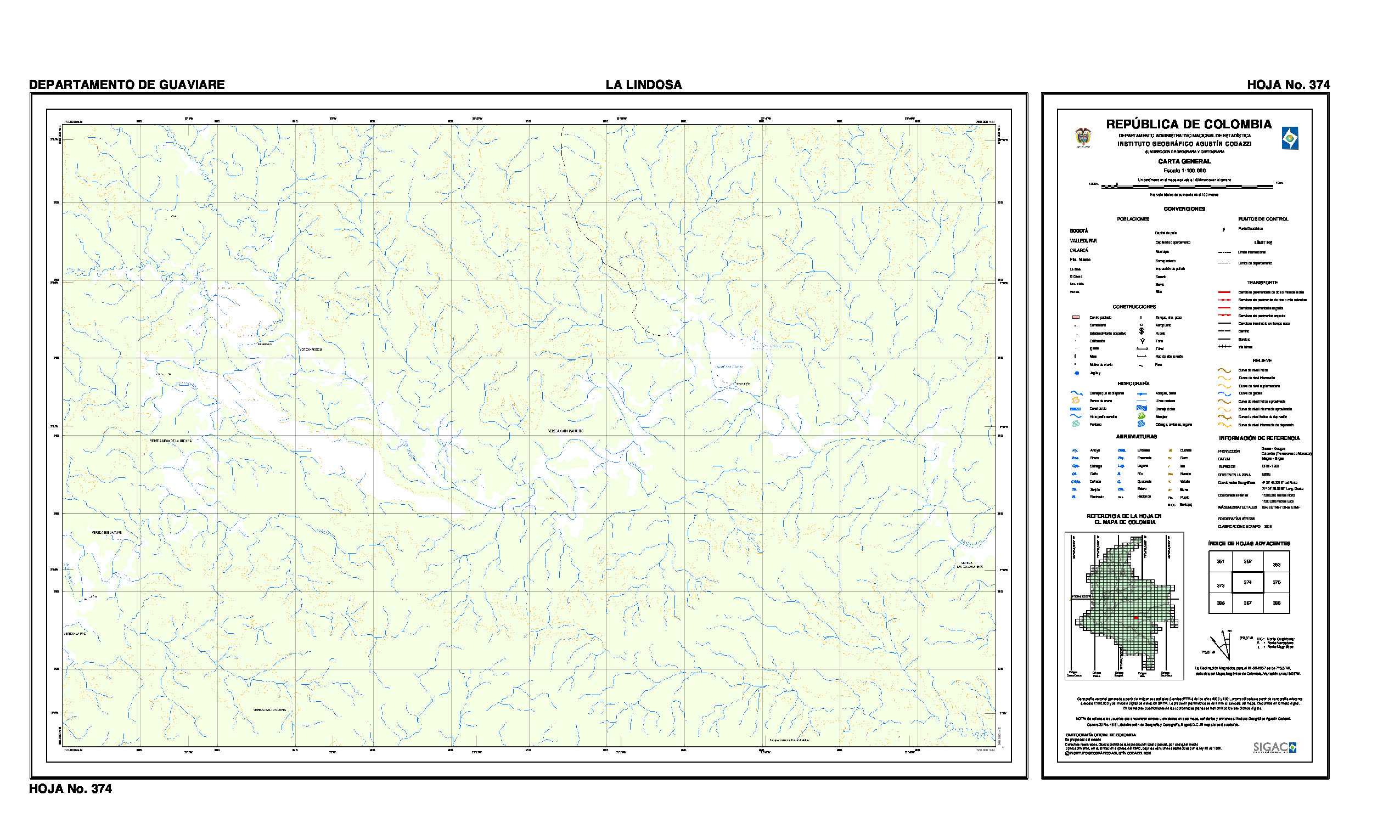 (image for) Colombia #PL-374 - Click Image to Close