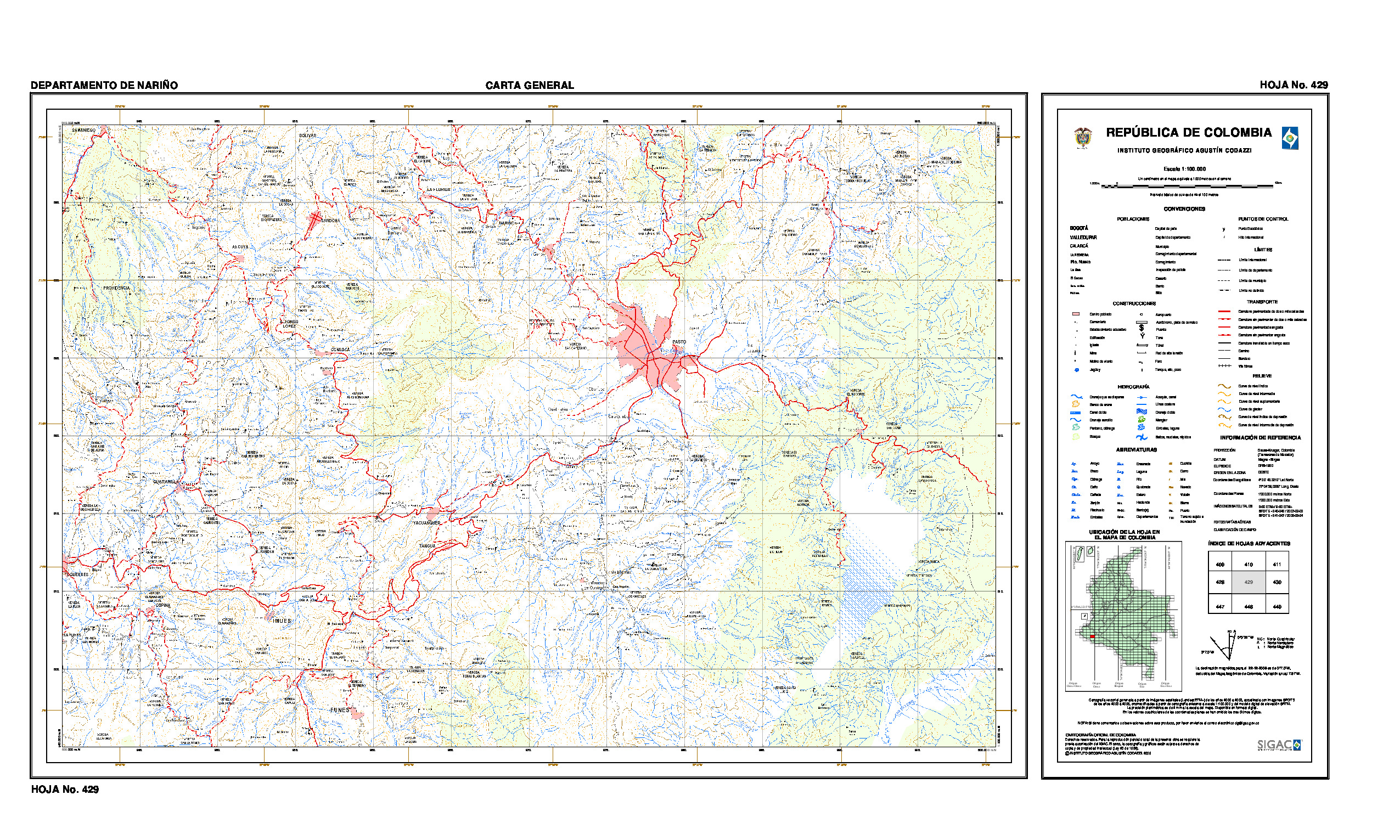 (image for) Colombia #PL-429 - Click Image to Close