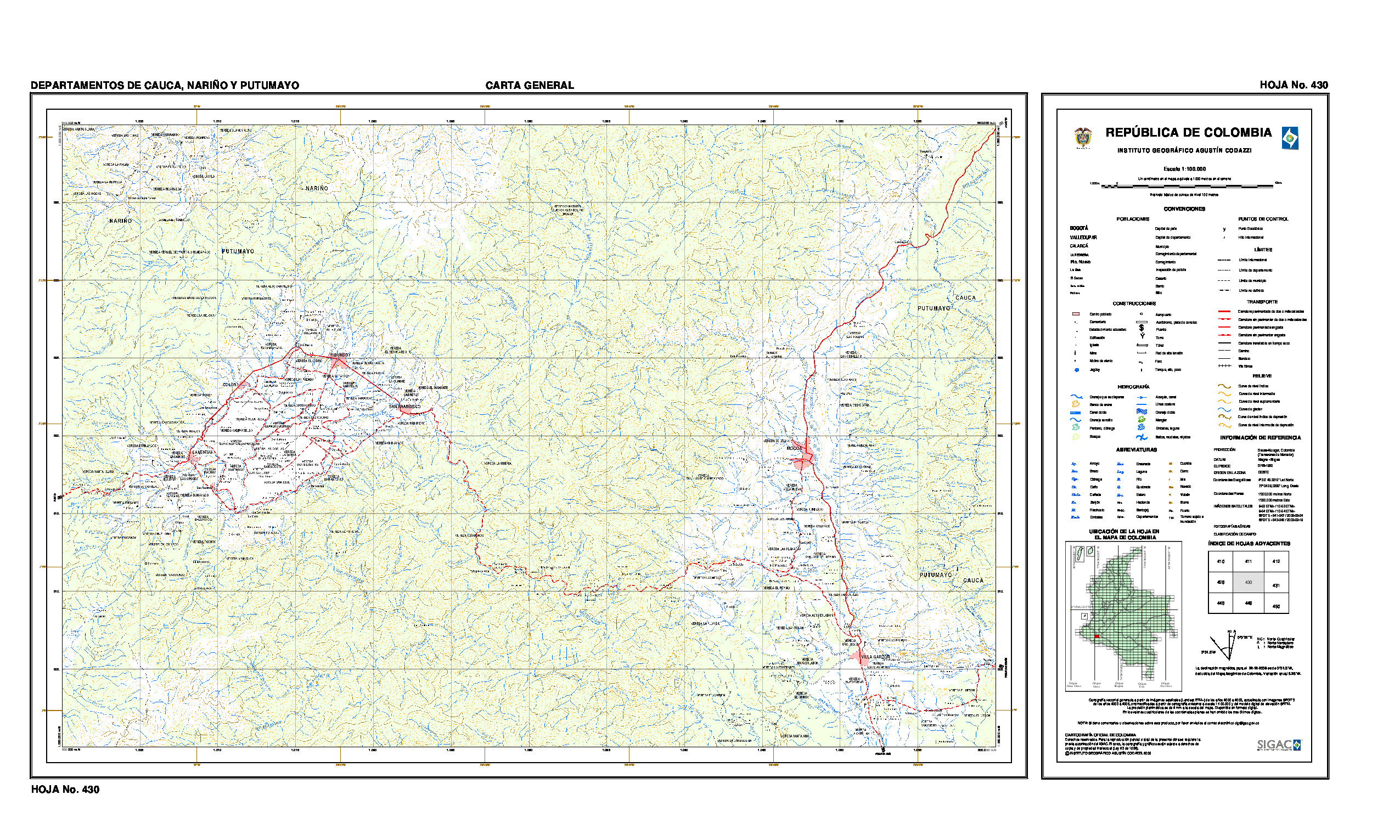 (image for) Colombia #PL-430 - Click Image to Close