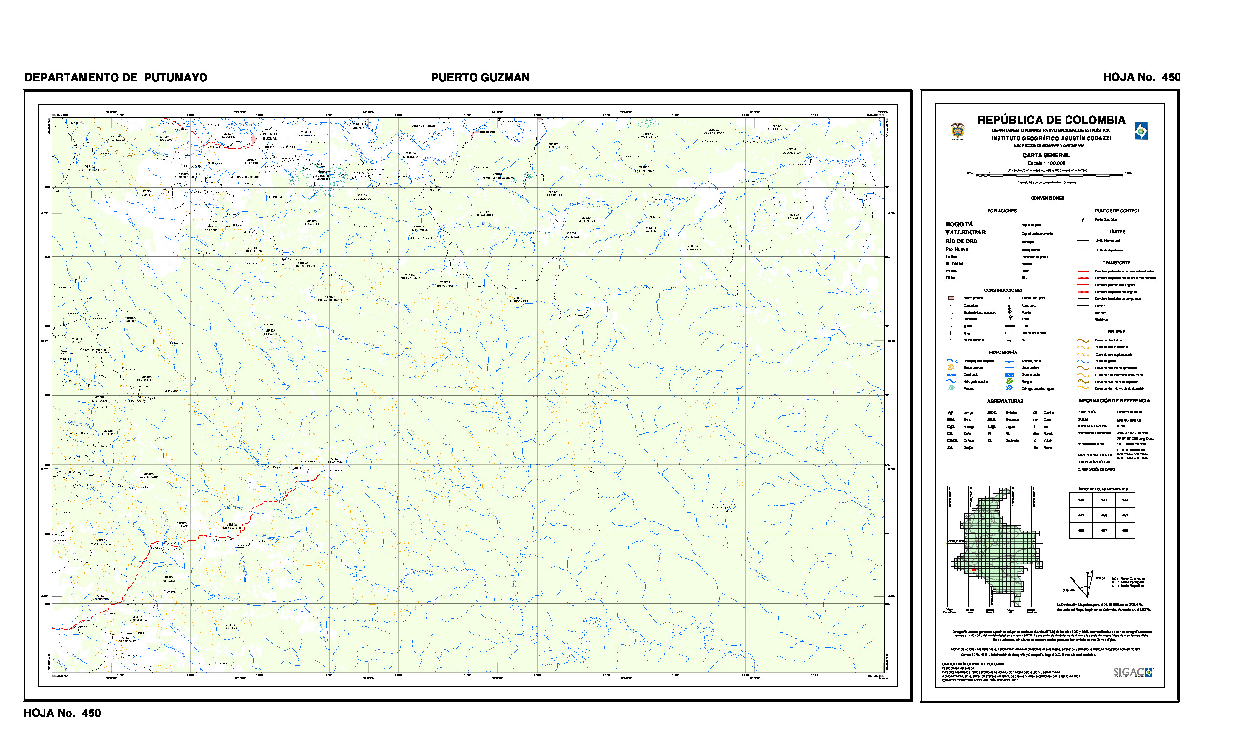 (image for) Colombia #PL-450 - Click Image to Close