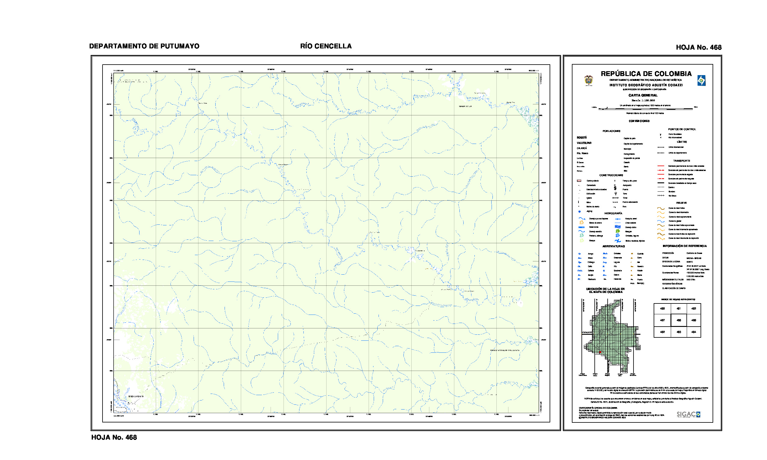 (image for) Colombia #PL-468 - Click Image to Close