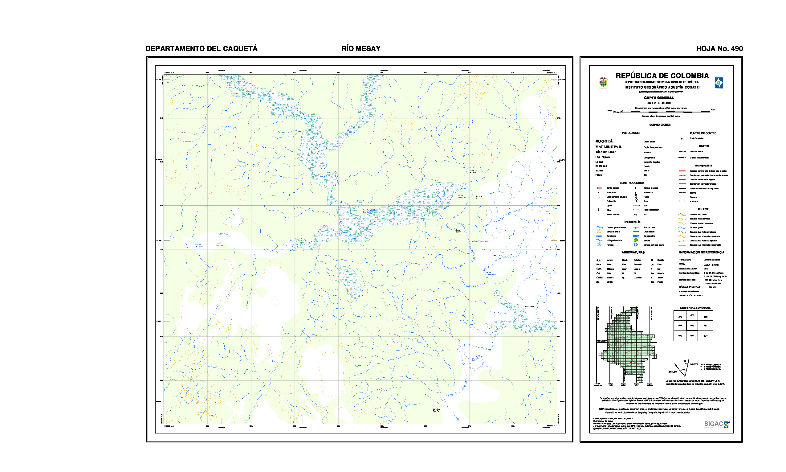 (image for) Colombia #PL-490 - Click Image to Close