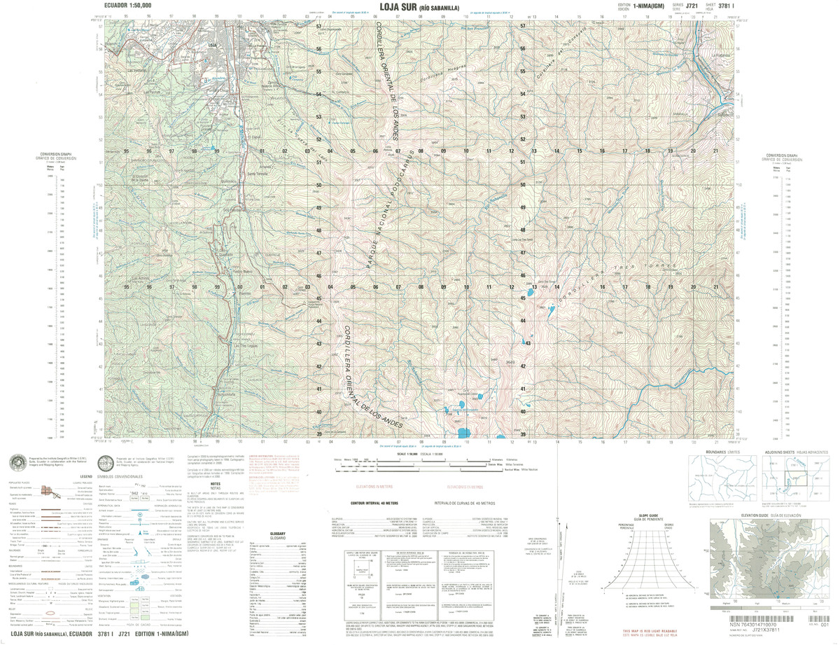 (image for) Ecuador #3781-1: Río Sabanilla (Loja Sur) - Click Image to Close