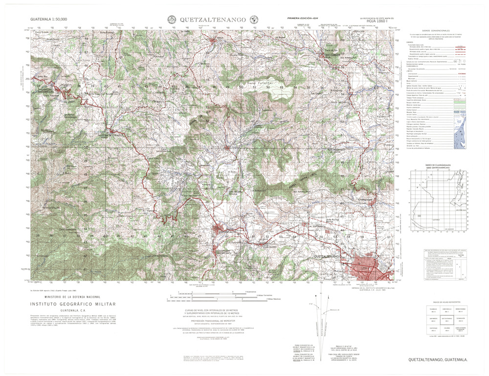 (image for) Guatemala #1860-1: Quetzal Tenango - Click Image to Close