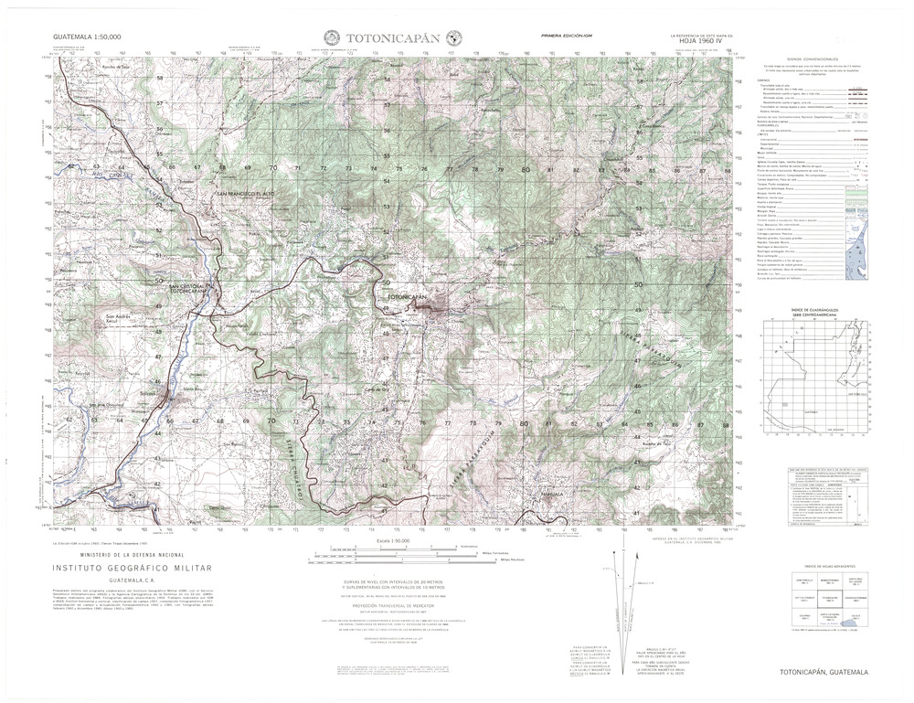 (image for) Guatemala #1960-4: Totonicapán - Click Image to Close