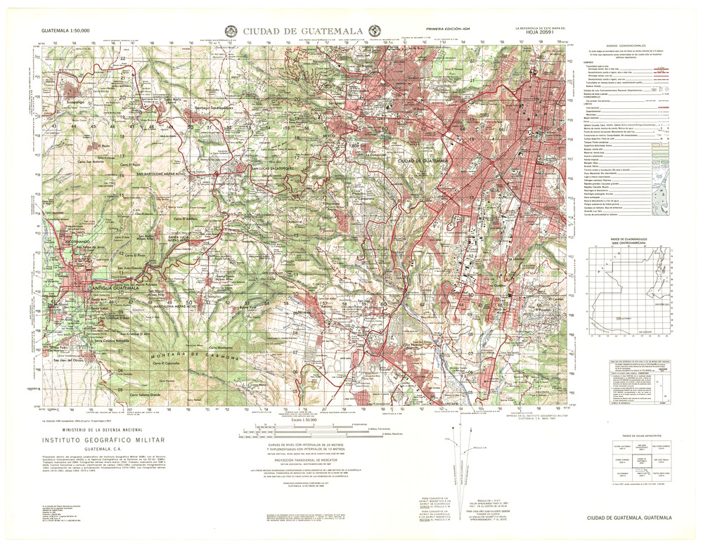 (image for) Guatemala #2059-1: Ciudad De Guatemala - Click Image to Close