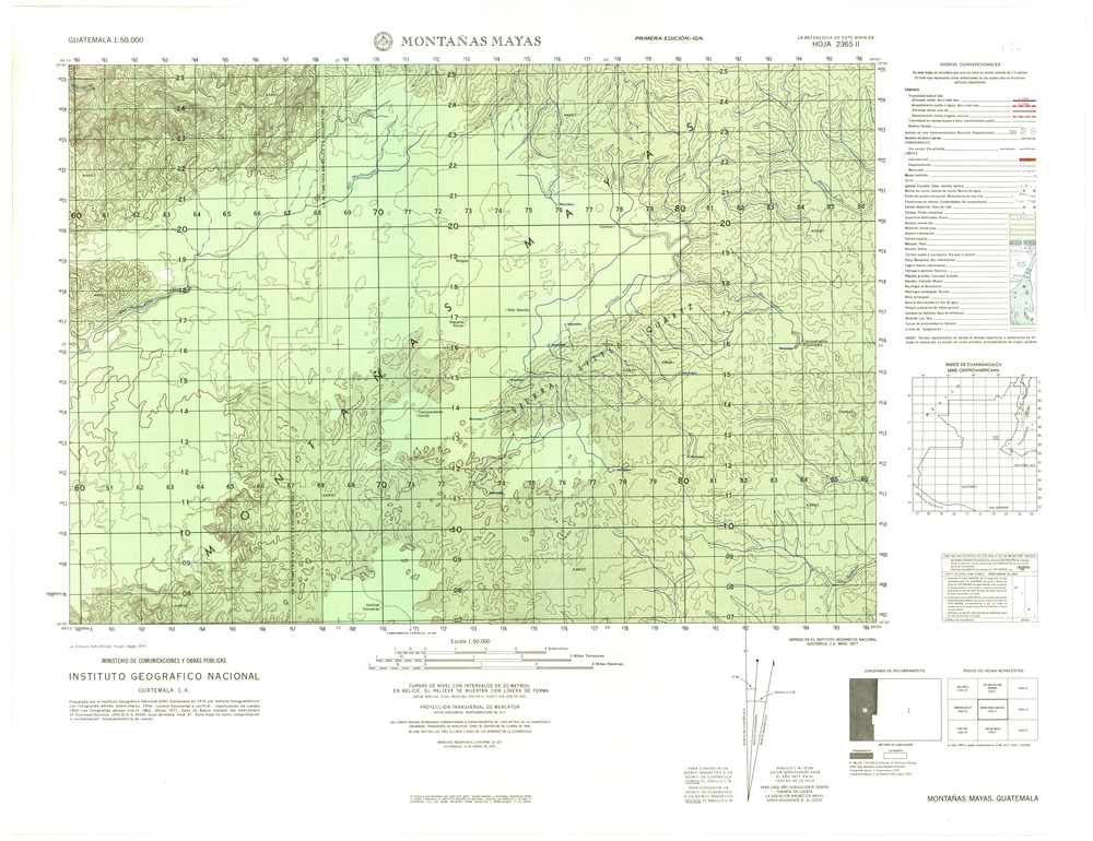 (image for) Guatemala #2365-2: Montanas Mayas - Click Image to Close