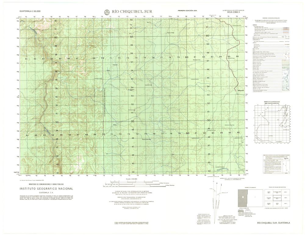 (image for) Guatemala #2366-2: Río Chiquibul Sur/Caracol - Click Image to Close