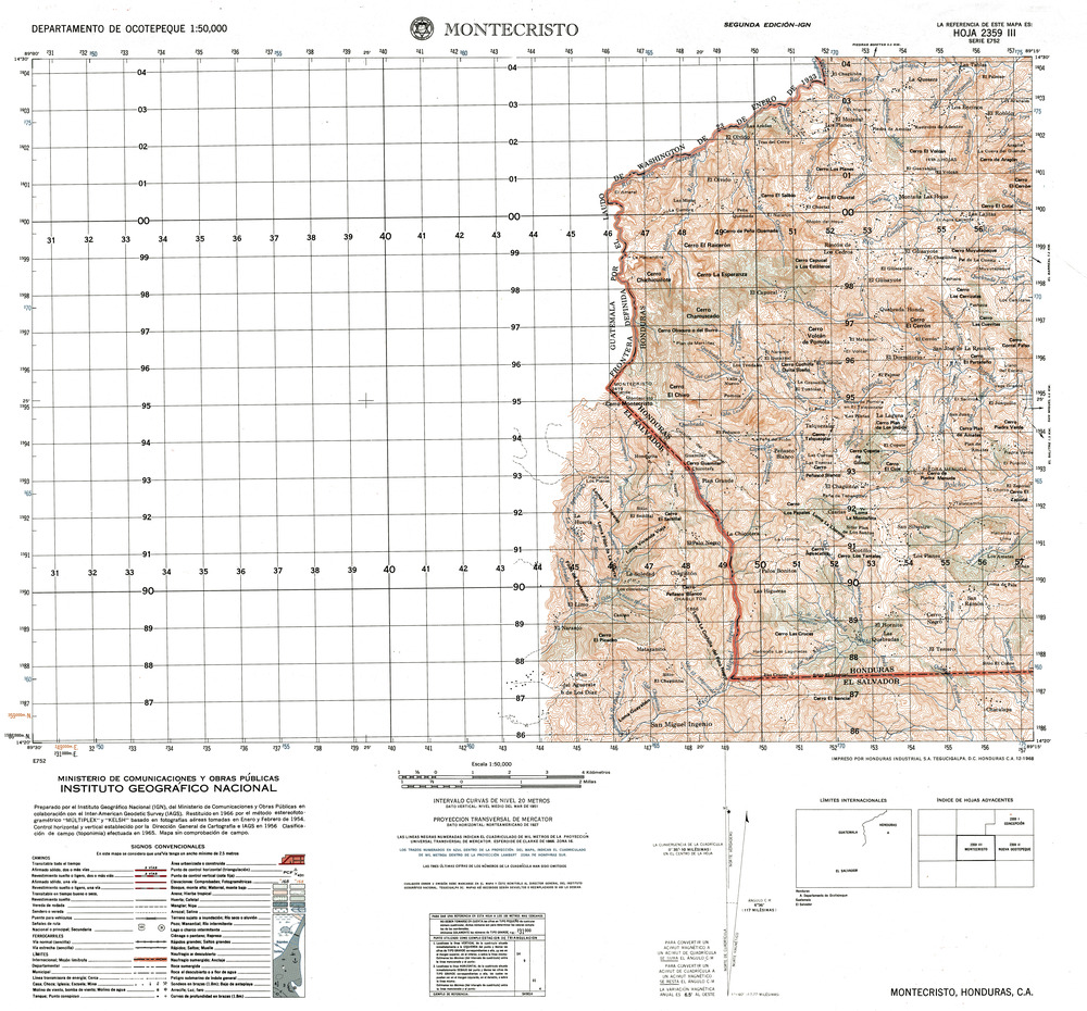 (image for) Honduras #2359-03: Montecristo - Click Image to Close