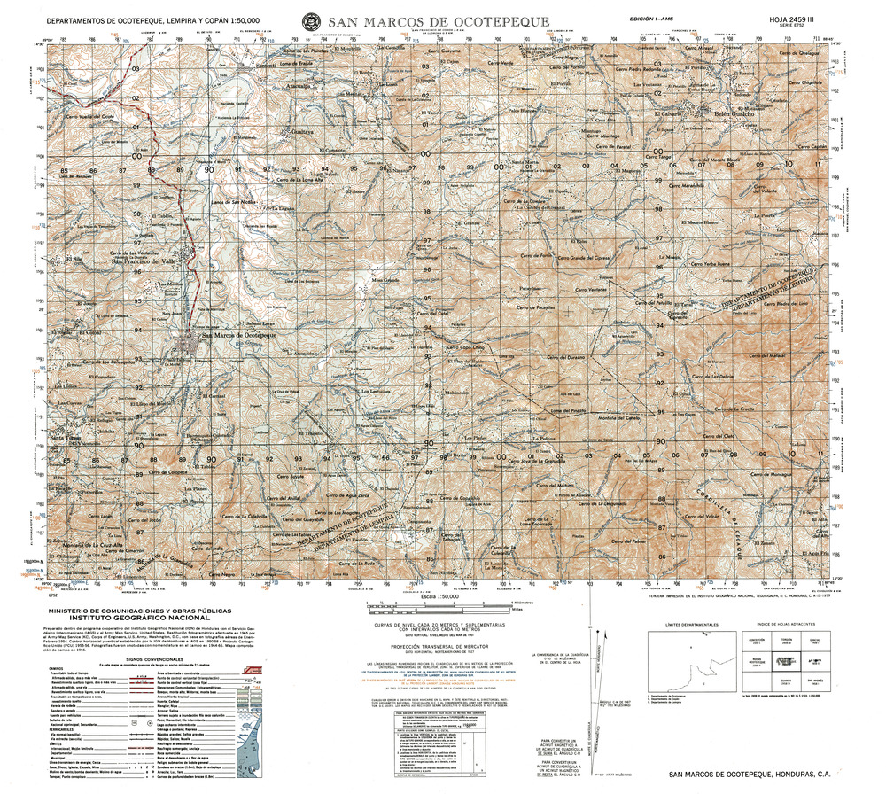 (image for) Honduras #2459-03: San Marcos De Ocotepeque - Click Image to Close