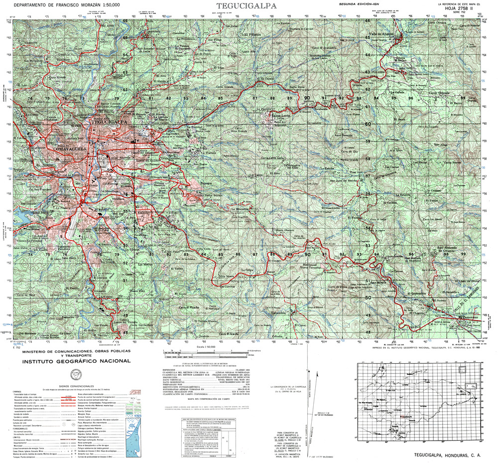 (image for) Honduras #2758-02: Tegucigalpa - Click Image to Close