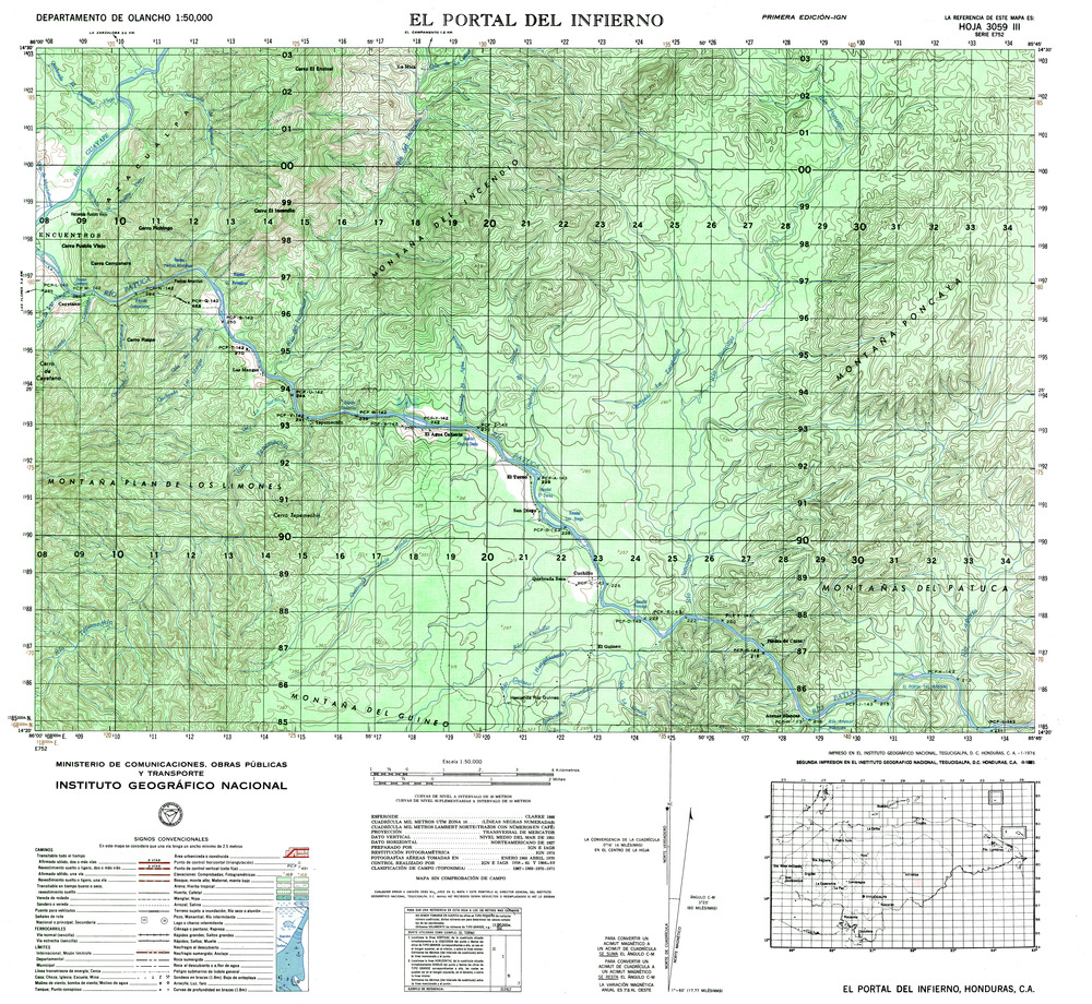 (image for) Honduras #3059-03: El Portal Del Infierno - Click Image to Close