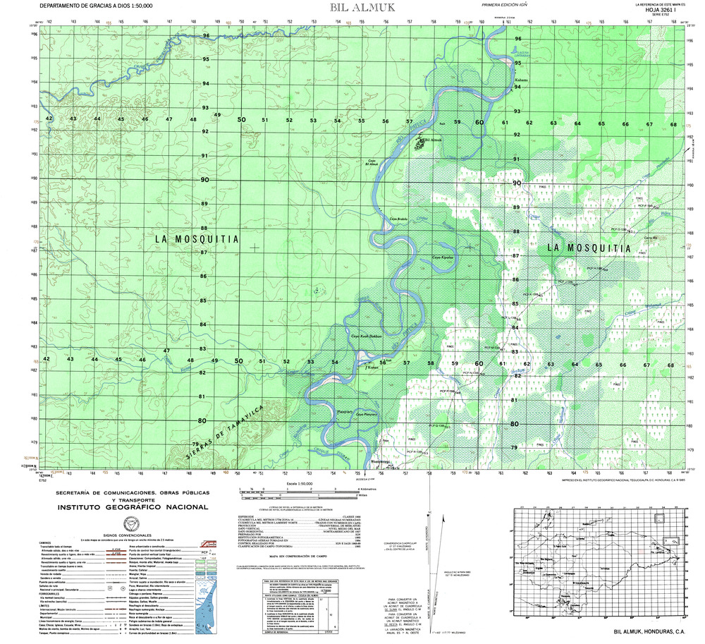 (image for) Honduras #3261-01: Bil Almuk - Click Image to Close