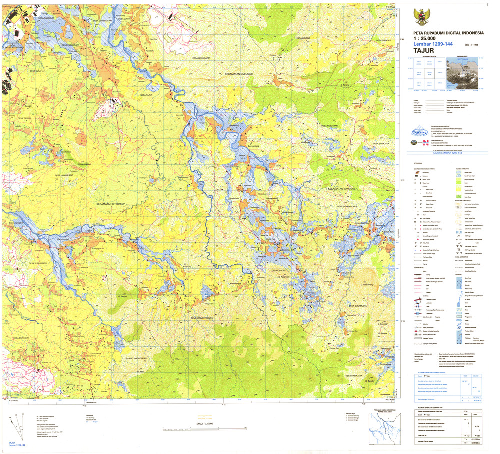 (image for) Indonesia Java #1209-144: Gunung Hambalang/Taji - Click Image to Close