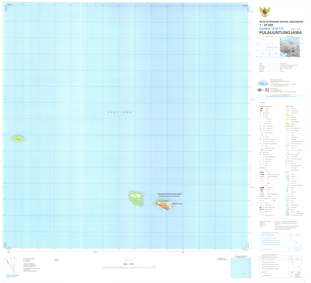 (image for) Indonesia Java #1210-112: Pulau Untung Jawa - Click Image to Close