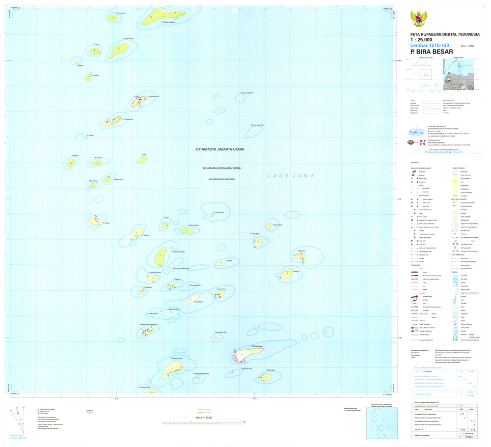 (image for) Indonesia Java #1210-133: P. Bira Besar - Click Image to Close