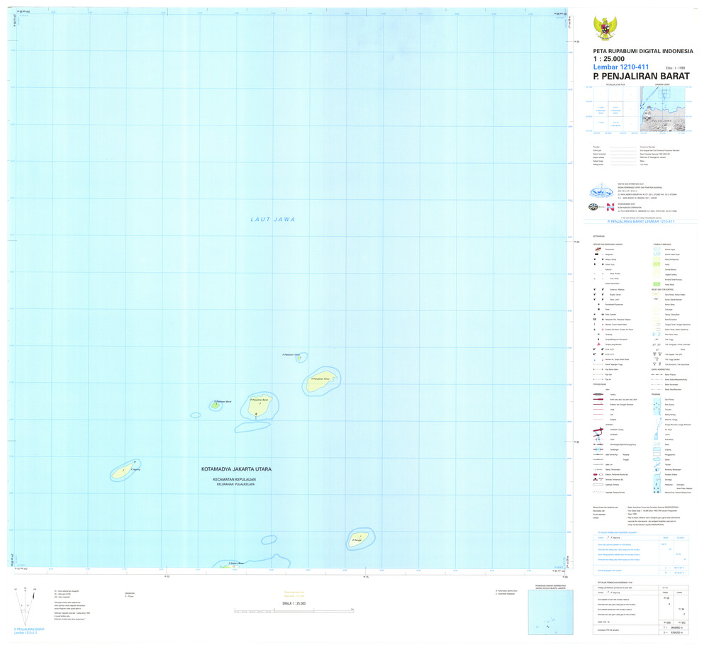 (image for) Indonesia Java #1210-411: Pulau Punjaliranbarat - Click Image to Close