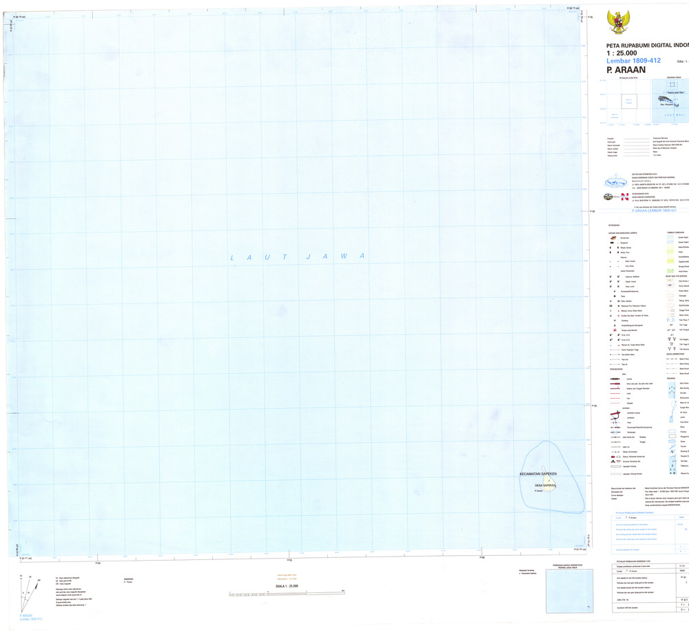 (image for) Indonesia Java #1809-412: Pulau Araan - Click Image to Close