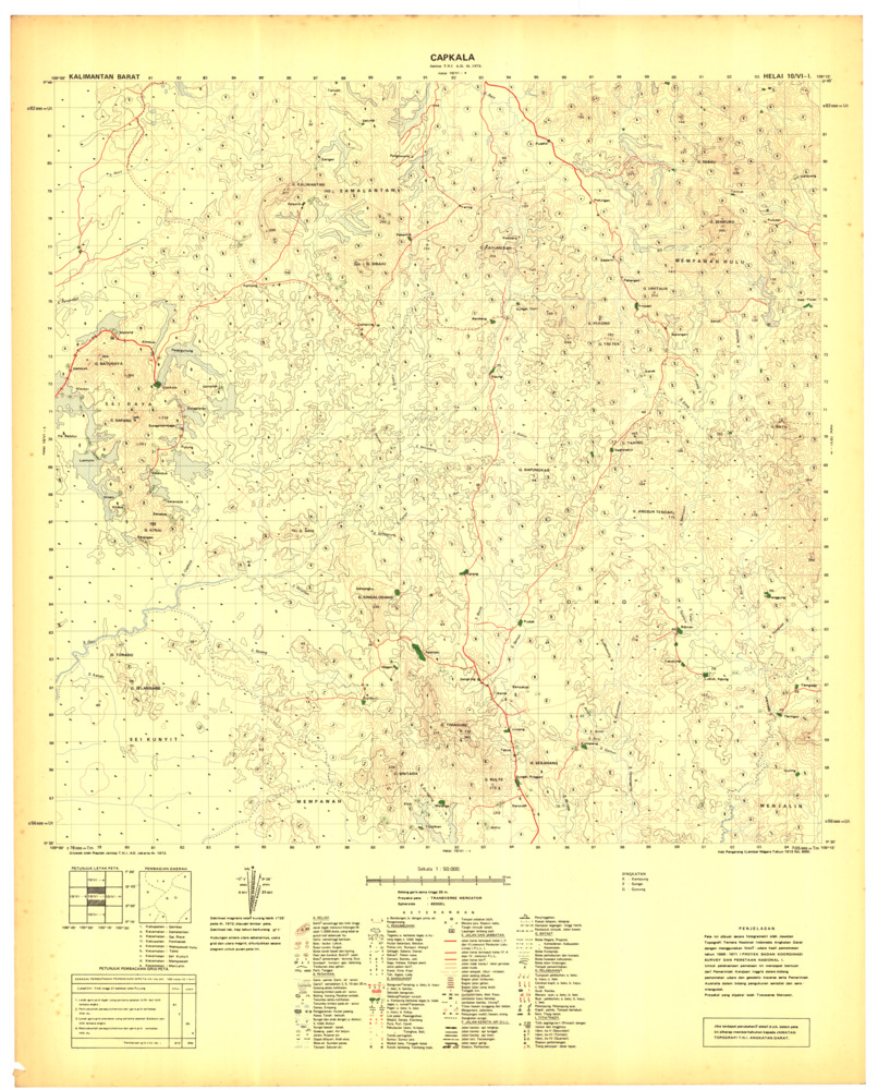 (image for) Indonesia Kalimantan #1316-61: - Click Image to Close