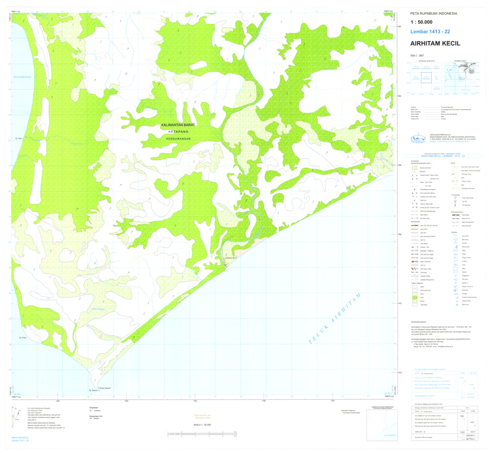 (image for) Indonesia Kalimantan #1413-22: - Click Image to Close