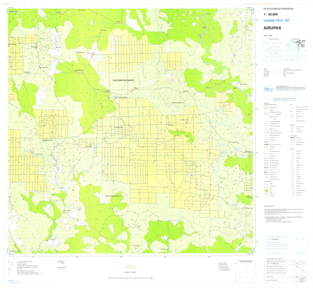 (image for) Indonesia Kalimantan #1413-62: - Click Image to Close