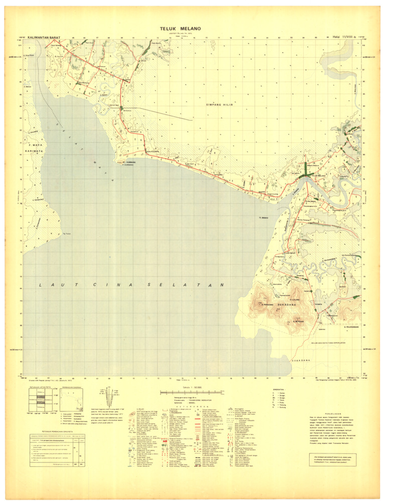 (image for) Indonesia Kalimantan #1414-44: - Click Image to Close