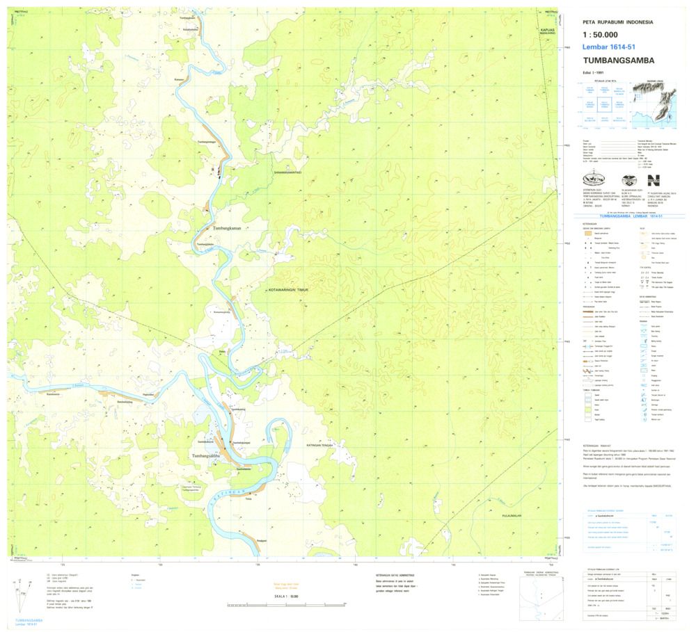 (image for) Indonesia Kalimantan #1614-051: Tumbangsamba - Click Image to Close