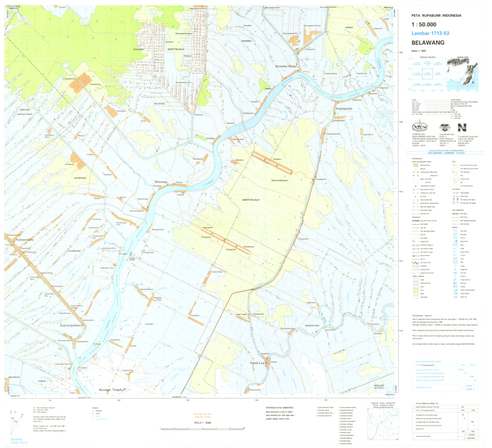 (image for) Indonesia Kalimantan #1712-053: Belawang - Click Image to Close