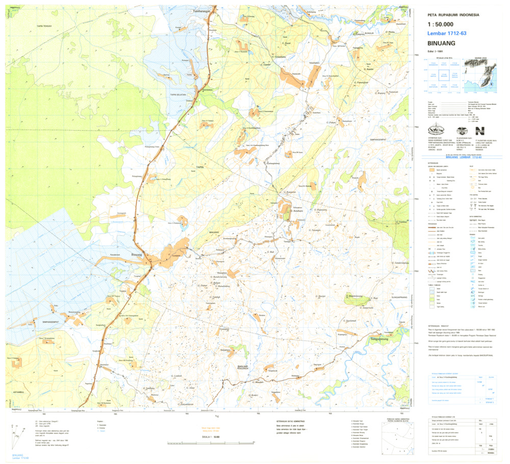 (image for) Indonesia Kalimantan #1712-063: Binuang - Click Image to Close