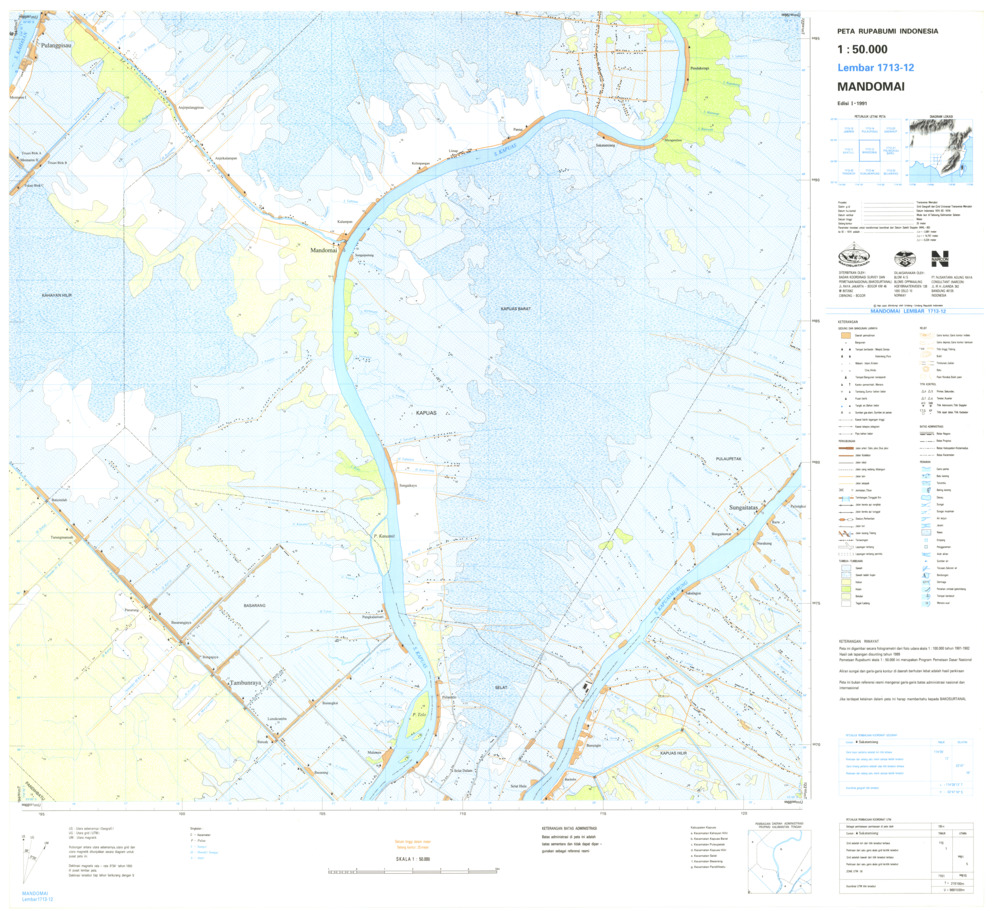 (image for) Indonesia Kalimantan #1713-012: Mandomai - Click Image to Close