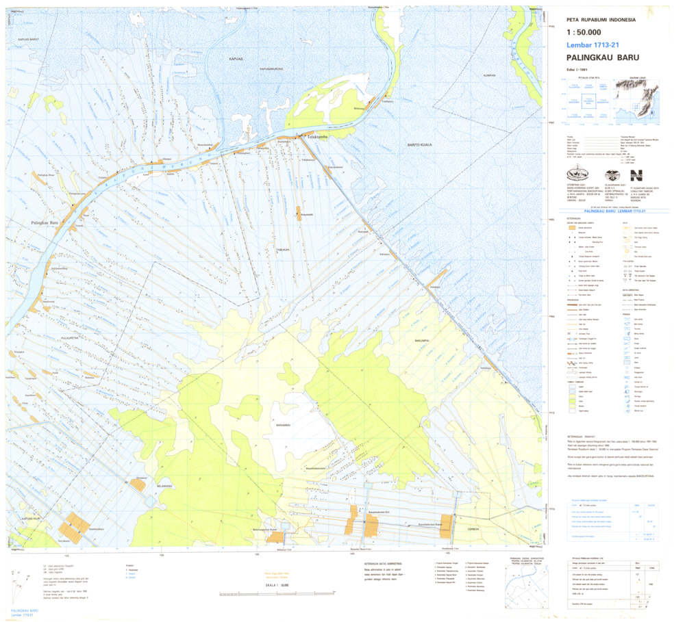 (image for) Indonesia Kalimantan #1713-021: Palingkau Baru - Click Image to Close