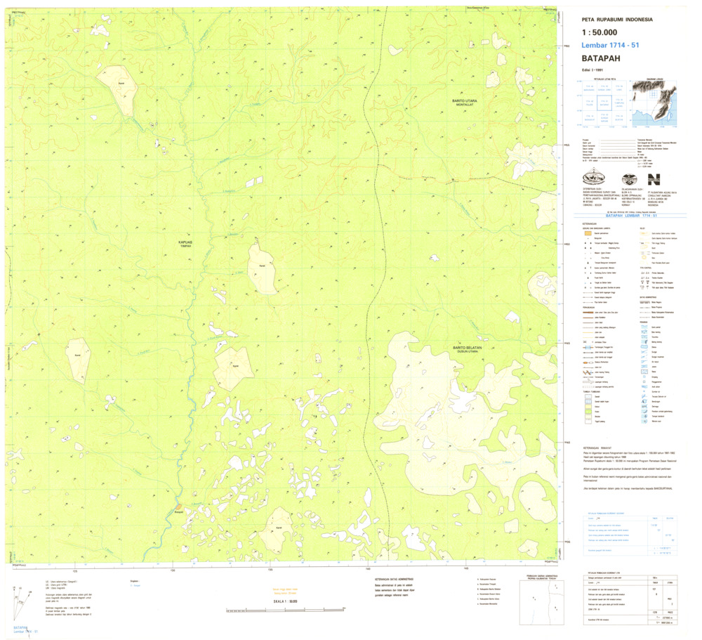 (image for) Indonesia Kalimantan #1714-051: Batapah - Click Image to Close