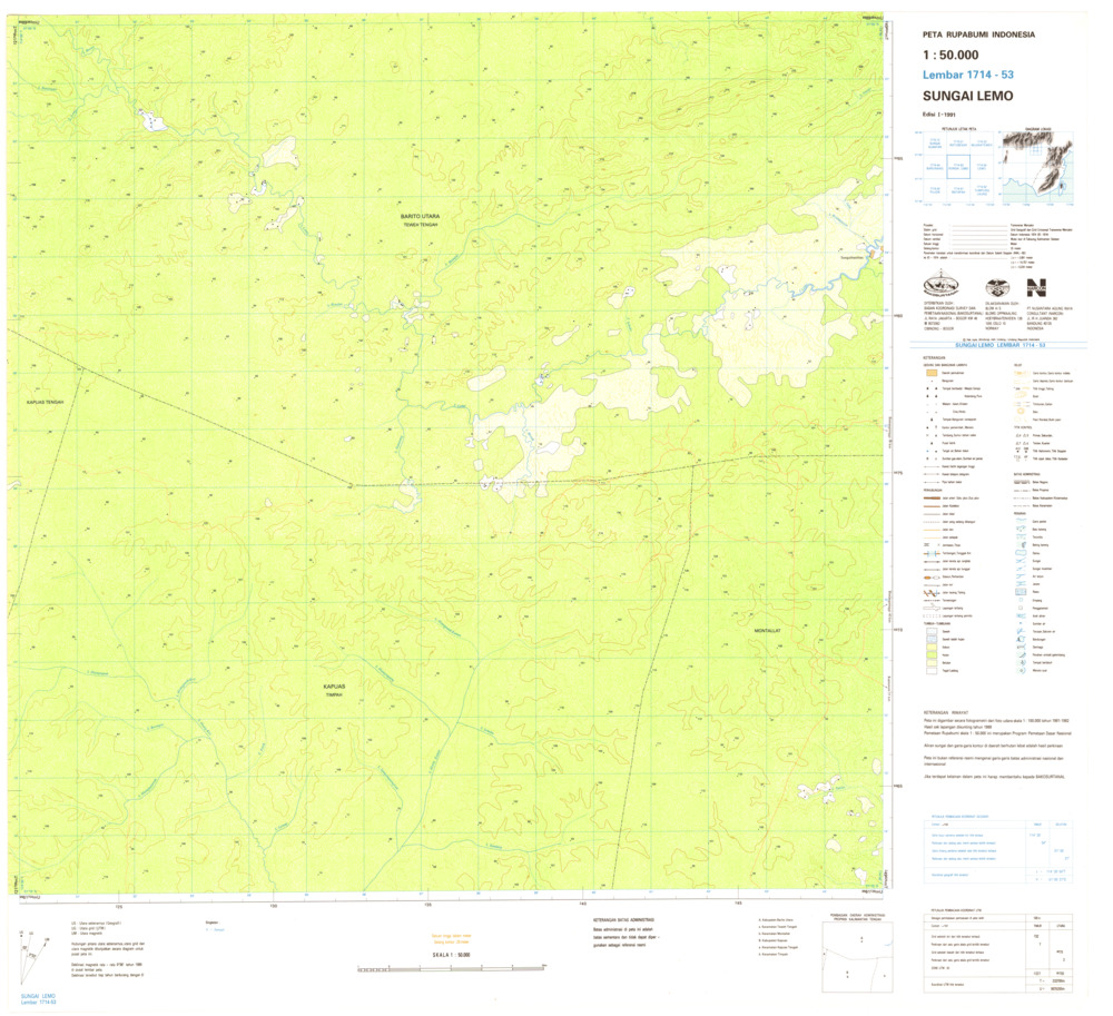 (image for) Indonesia Kalimantan #1714-053: Sungai Lemo - Click Image to Close