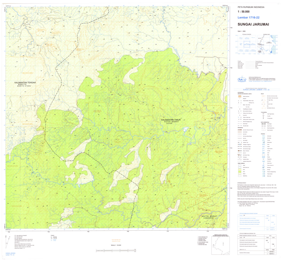 (image for) Indonesia Kalimantan #1716-022: Sungai Jarumai - Click Image to Close