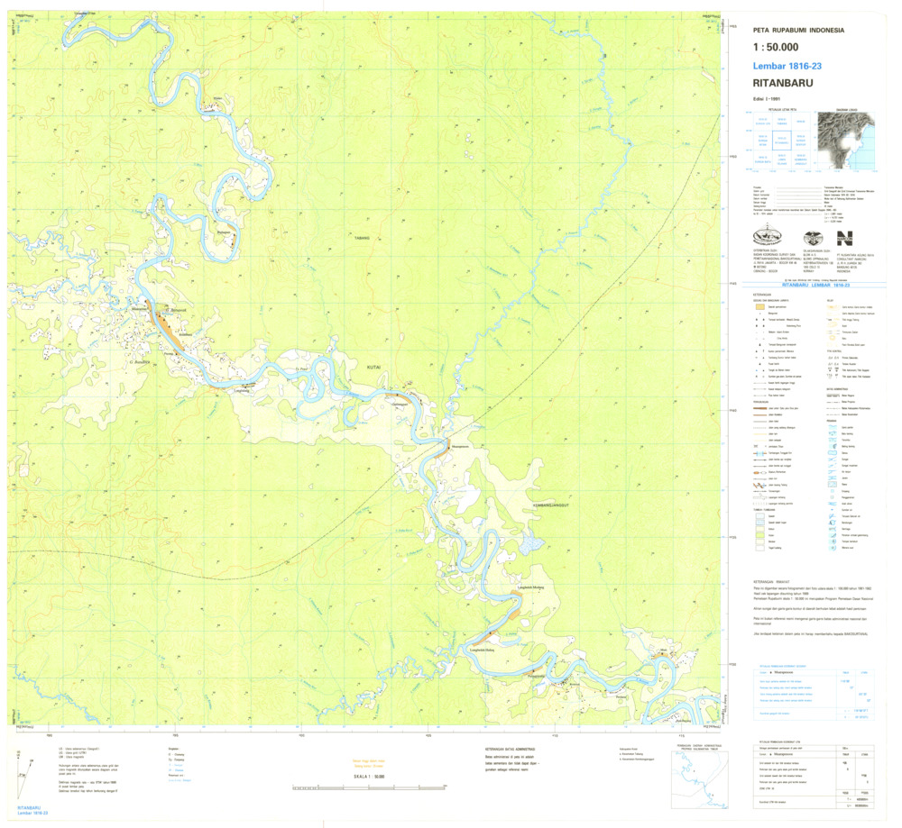 (image for) Indonesia Kalimantan #1816-023: Ritanbaru - Click Image to Close