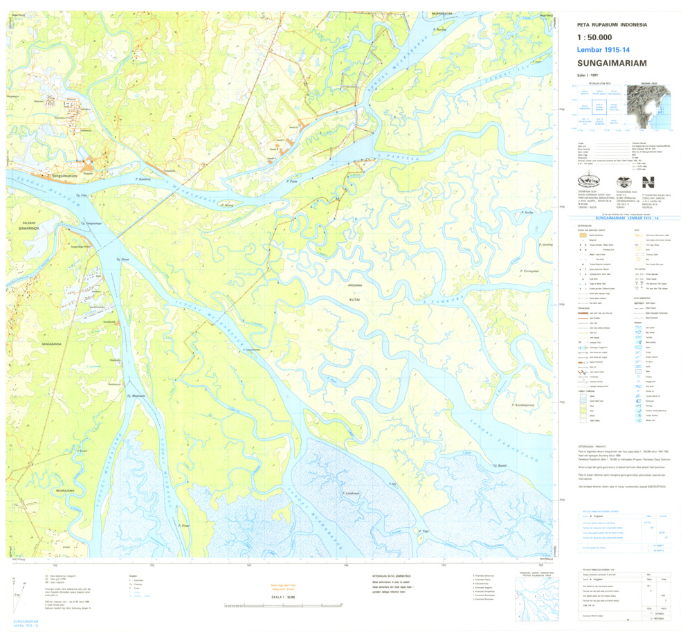 (image for) Indonesia Kalimantan #1915-014: Sungaimariam - Click Image to Close